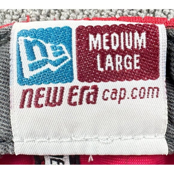 Vintage New Era Clearwater Threshers MiLB Hat Medium Large Red Mesh Strap back - Picture 3 of 13